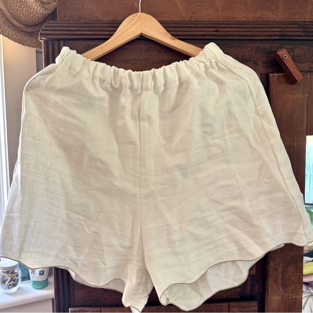 Handmade Linen Shorts